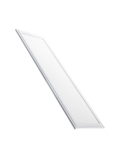 pannello led rettangolare slim 40w luce naturale bianco 120 x 30 cm pls12030
