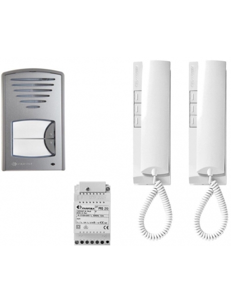 kit citofonico due fili bifamiliare farfisa 2cksd