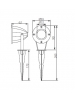 faretto a picchetto giardino led 4w luce naturale ip65 18131