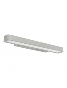 applique lampada da parete led argento lineare  kanlux18831