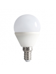lampadina led e14 sfera 6,5w mini globo p45 bilo luce calda Kanlux  23422