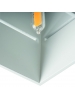 cubo luce diretta led g9 bianco metallo kanlux 27025 asil