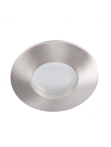 porta faretto stagno da soffitto satinato grigio per led GU10 MR16