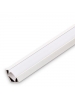 Profilo Alluminio Barra Angolare 1Mt +Plexiglass Strip LED 8-12MM 007
