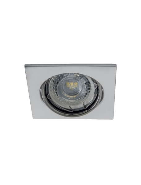 portafaretto da incasso quadrato grigio satinato orientabile kanlux 26734