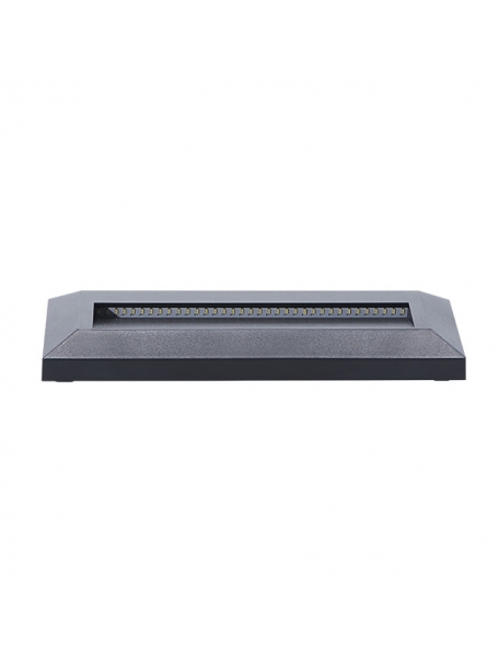 applique giardino parete ip65 1,7w led luce fredda grigio antracite kanlux 22760 segnapasso