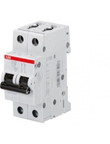 abb interruttore automatico magnetotermico 2 poli 6ka 16a s465908