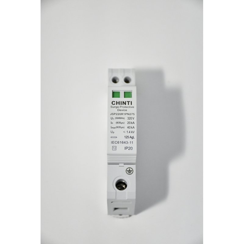 Scaricatore Sovratensioni DC 1000V 40KA - Protezione Fulmini Per Impianti Elettrici, 3 Poli