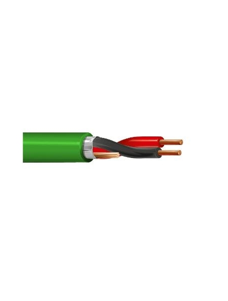 cavo ibrido ITCVC2BK 1X2X0,80 lszh verde