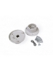 set 2 holder oval20 grigio 3334