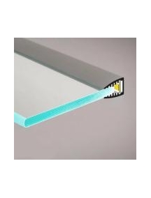 profilo in alluminio mirko10 2metri anodizzato 5864