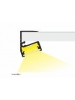 profilo in alluminio edge10 bc 1 metro anodizzato opaco 5856