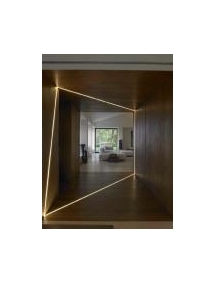 profilo in alluminio 1metro 5635 da  incasso cover trasparente  1907