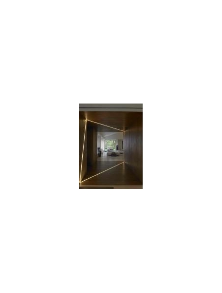 profilo in alluminio 1metro 5635 da  incasso cover trasparente  1907