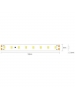 strip led 150lm/w 400 smd 2835 h.e. 30w ra80 24v ip20 4000k luce naturale 2604