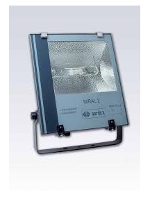 expo2 faro con lampada industriale 250w ioduri metallici e40 nordex NX4913L