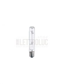 lampada sodio alta pressione 100w e27 tubolare chiara 2000k nordex nxl300062