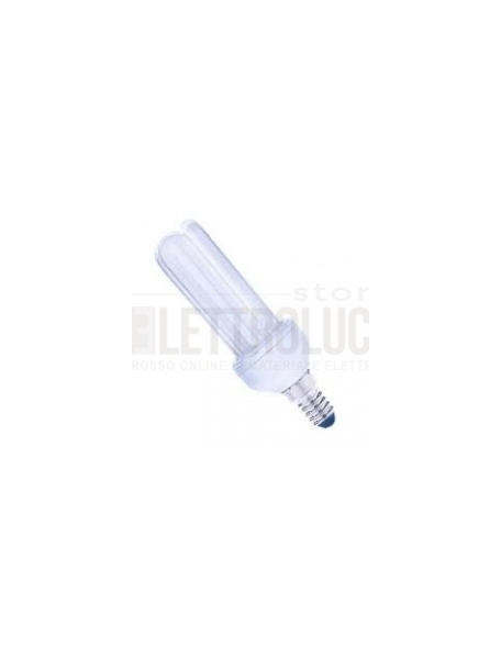 lampada fluorescente 11w 4000k e14 luce naturale 3 tubi nordex nxl7314411